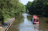 Yorkshire canals at Brighouse