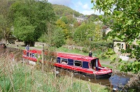 Yorkshire canals at Stubbing, Hebden Bridge